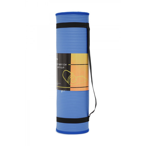 Килимок для фітнесу  Cornix XR-0096 NBR Blue/Blue - фото №5
